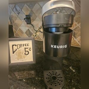 Keurig K-Compact K-Cup Black Single Serve Brewer Tested w/ Reservoir